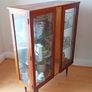 Vintage display cabinet/china cabinet or can be used as cocktail cabinet  size: 32x90x114cm Image 3