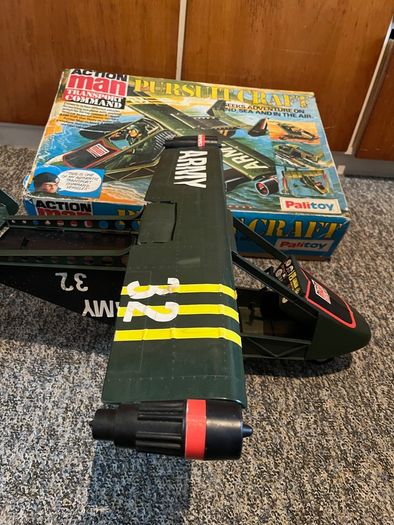 Vintage Action Man Pursuit Craft Palitoy 1983