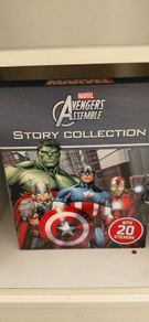 Marvel avengers book set and figure
