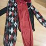 Clown Costume with Wig Image 3