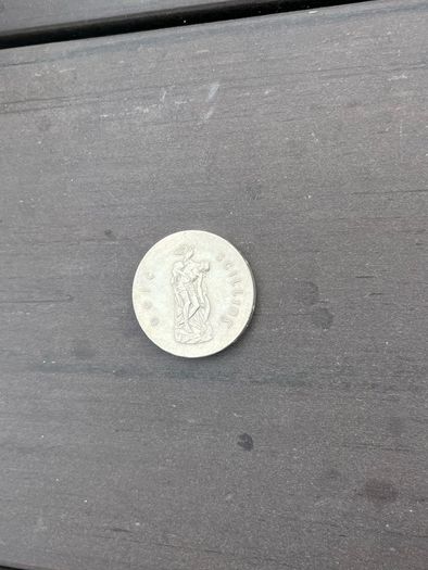 Silver Padraig Pearse commemorative coin 1966 one schilling