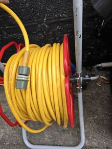 50m window cleaning hose and reel