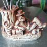 Jolly Swagman Pottery Cocktail Fork Holder Image 5