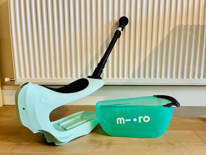 Adjustable Push Handle, seat and box for SCOOTER MINI MICRO
