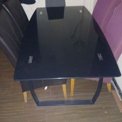 dining table and chairs
