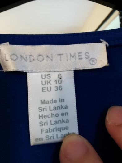 London time dress UK 10