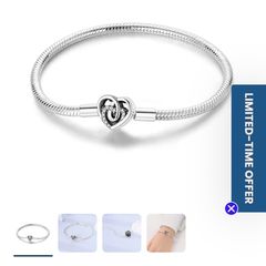 Silver Charm bracelet