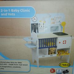 Toy vet and baby clinic