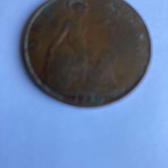 Old British Penny 1920