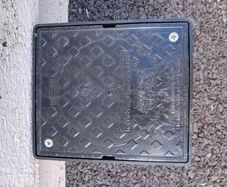 Radon sump cap