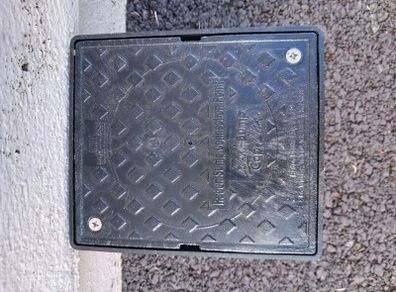 Radon sump cap