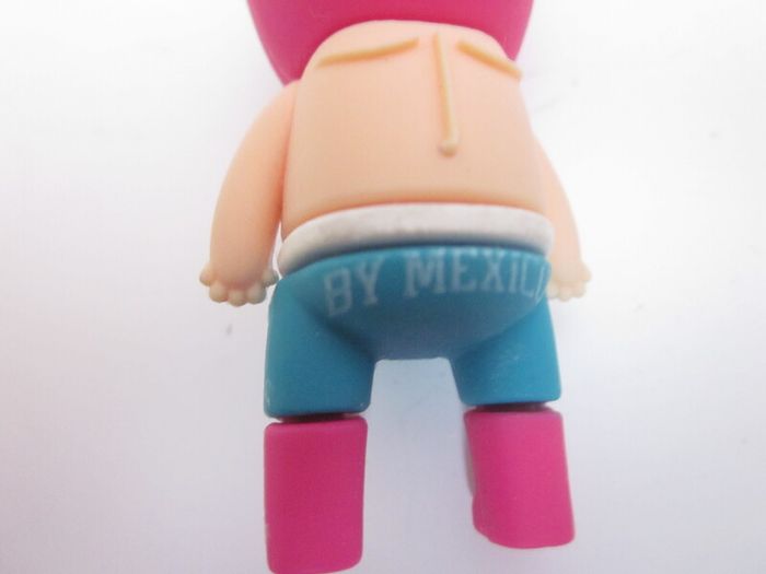 3D Mexican Luchador Wrestler PVC Keyring