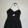 AFRM Revolve Black Snakeprint Cutout Midi Dress RRP 100E Image 6