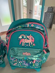 Smiggle junior trolley backpack