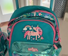 Smiggle junior trolley backpack