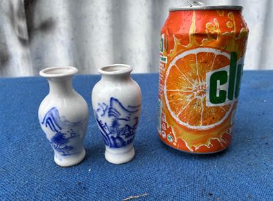 2 chinese style vases