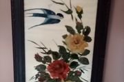 Floral relief