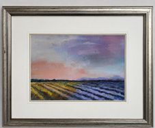 Beautiful Original Landscape Painting Professionally Framed - Ready to Hang