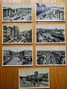 7 Rare 1930s/40s Dublin Postcards