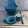 vintage enamel toys, Danish vintage, Glud and Marstrand enamel ware Image 2