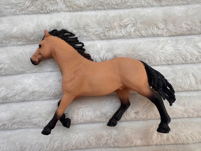 Schleich Horses Horse Club Quarter Horse Stallion 13853 approx. 10 cm. Used Please see photos