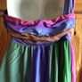 South Ladies Multicoloured Silk one shoulder dress size 12 includes postage Image 6