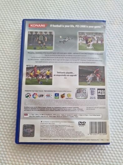 PES 2008 Pro Evolution Soccer PlayStation2 Ps2 Games Original