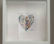 Handmade Framed Mosaic Heart
