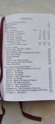 Sunday Missal