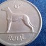 Irish Sixpence Coin. 1964. Image 2