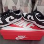 Authentic Nike Dunks Low Women - Black White - Fits UK 6 - Like New - RRP 120 Image 5