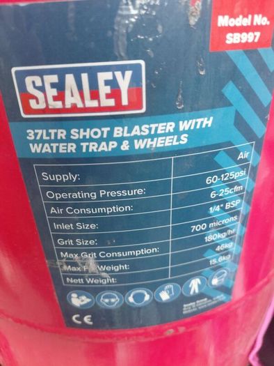 10 gallon sand blaster