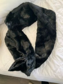 Black Faux Fur