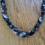 Vintage Art Deco Beaded Necklace for Sale Image 2