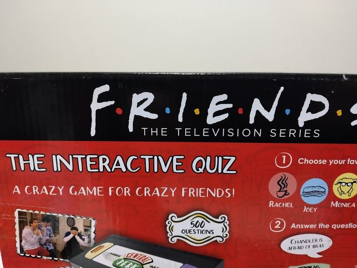 Friends Interactive electronic trivia Quiz game, NEW
