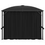 Gazebo with Curtains 300x300x265 cm Anthracite Image 3