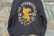 The Stronghold jacket tiger embroidered M black