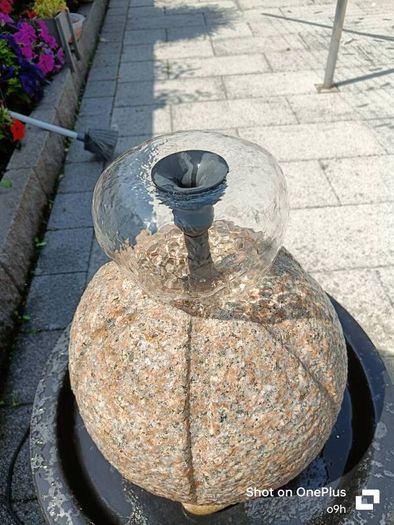 garden fountain
