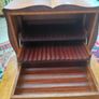 Antique French Art Deco wooden cigarette cigar box, 1920s Image 5