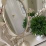 Shabby Chic Tall Mirror on Swivel Stand Image 4