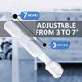 Child Safety Strap Locks for Cupboards, Fridge, Cabinets, Drawers, Dishwasher, Toilet, 3M Adhesive No Drilling (4 Pack) Image 4
