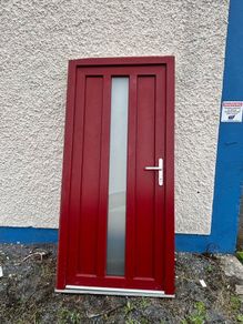 PVC front door secondhand