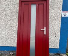 PVC front door secondhand