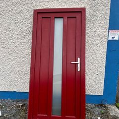 PVC front door secondhand