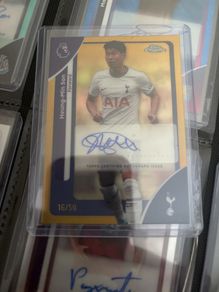 topps chrome son numbered to 50 auto
