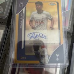 topps chrome son numbered to 50 auto