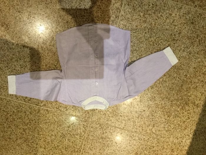 Baby boy shirt and waistcoat set. Age 18-23 mths