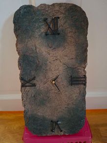 Slate clock