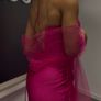 Hot Pink Debs/TY Ball dress Image 2