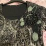 Black Lacy Per Una Top Image 3